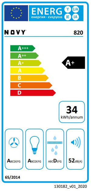 Lüfterbaustein Novy Mini Pureline 
