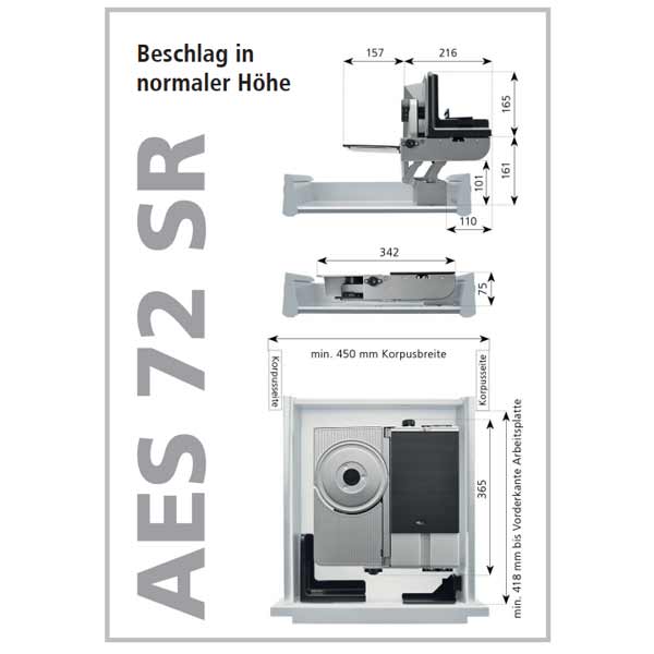 Ritter AES 72 SR Allesschneider