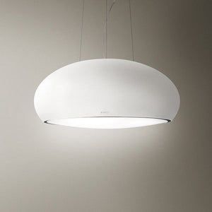 Elica Shell Inselhaube in weiß matt