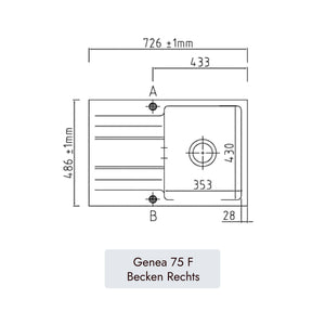 Systemceram Genea 75 F