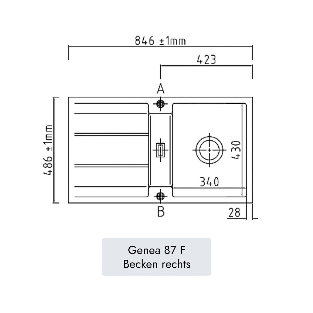 Systemceram Genea 87 F