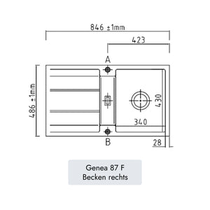 Systemceram Genea 87 F
