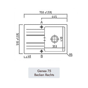 Systemceram Genea 75