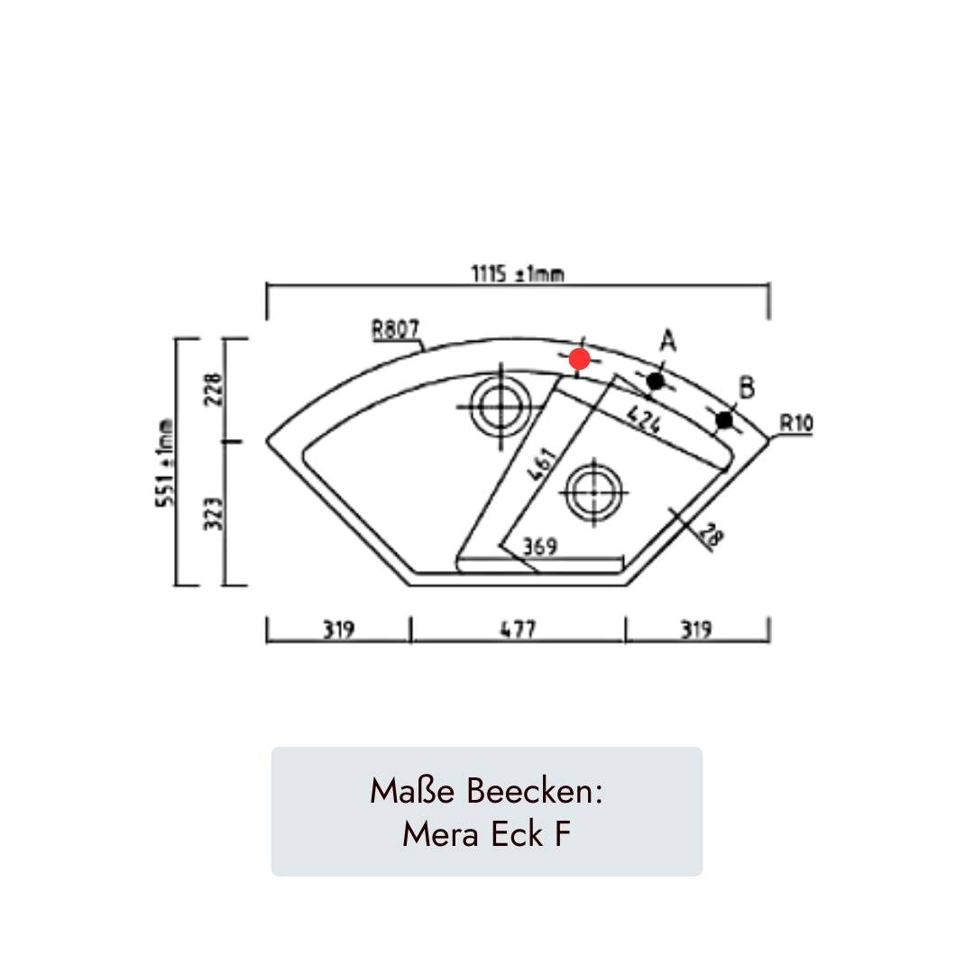 Systemceram Mera Eck F