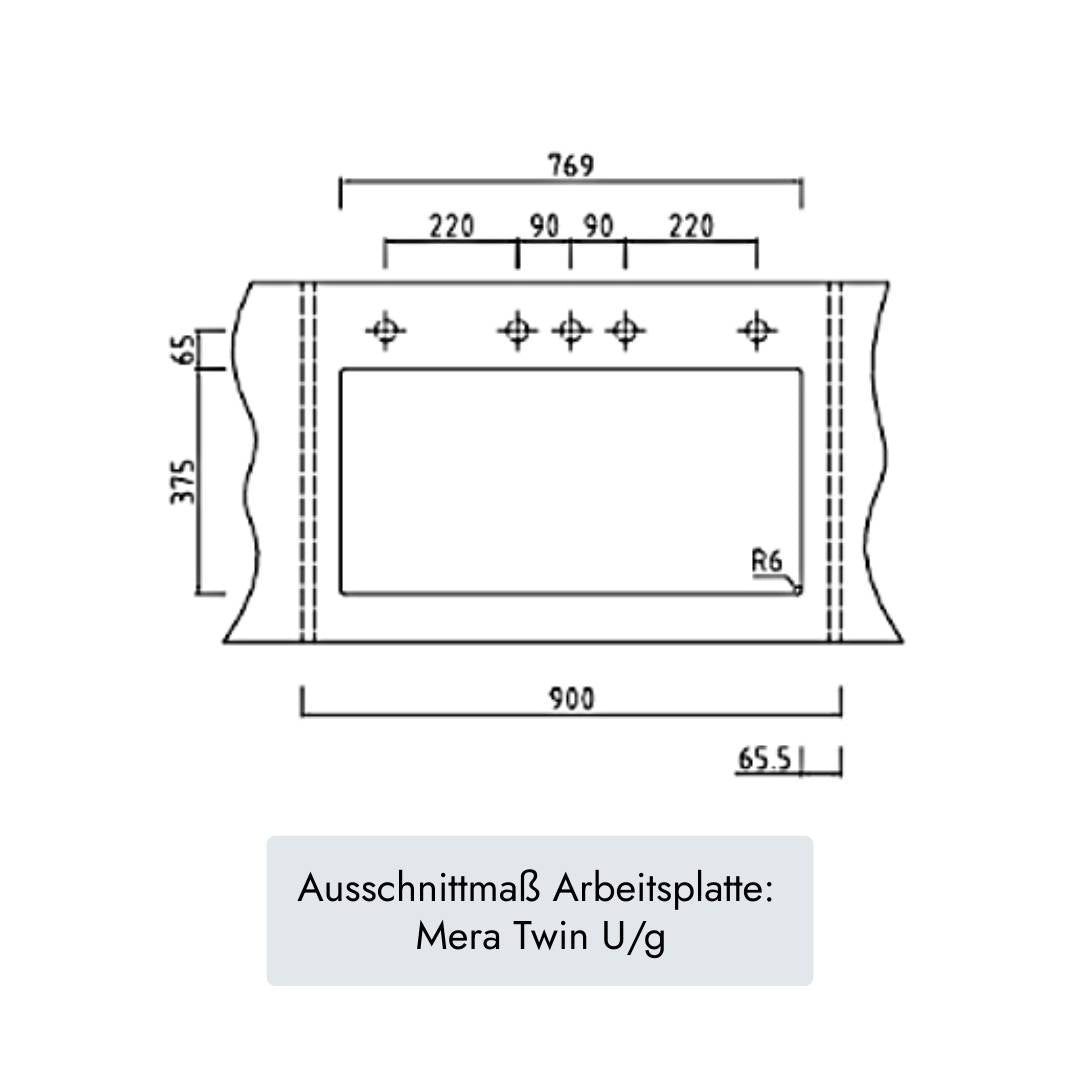 Systemceram Mera Twin U/g