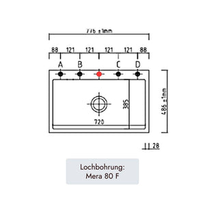 Systemceram Mera 80 F