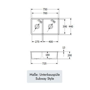 Villeroy & Boch Subway 80 U