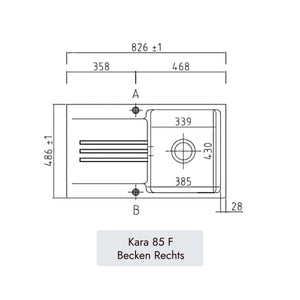 Systemceram Kara 85 F