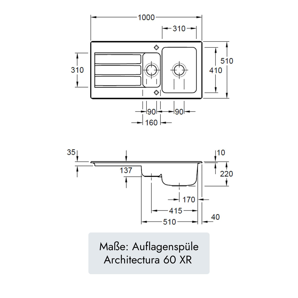 Villeroy & Boch Architectura 60 XR
