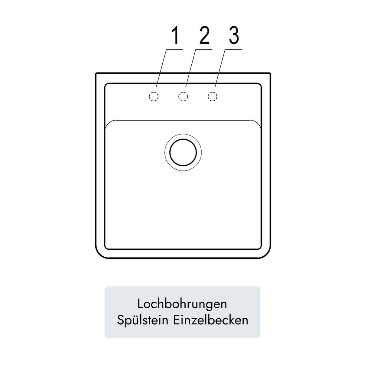 Villeroy & Boch Spülstein Einzelbecken