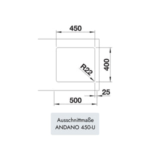 Blanco ANDANO 450-U