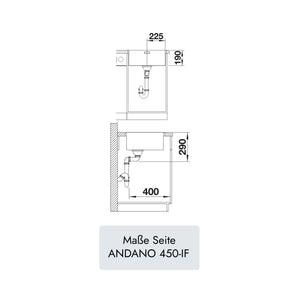 Blanco ANDANO 450-IF