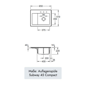 Villeroy & Boch Subway 45 Compact