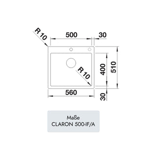 Blanco CLARON 500-IF/A