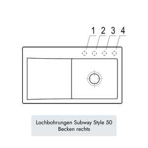 Villeroy & Boch Subway Style 50