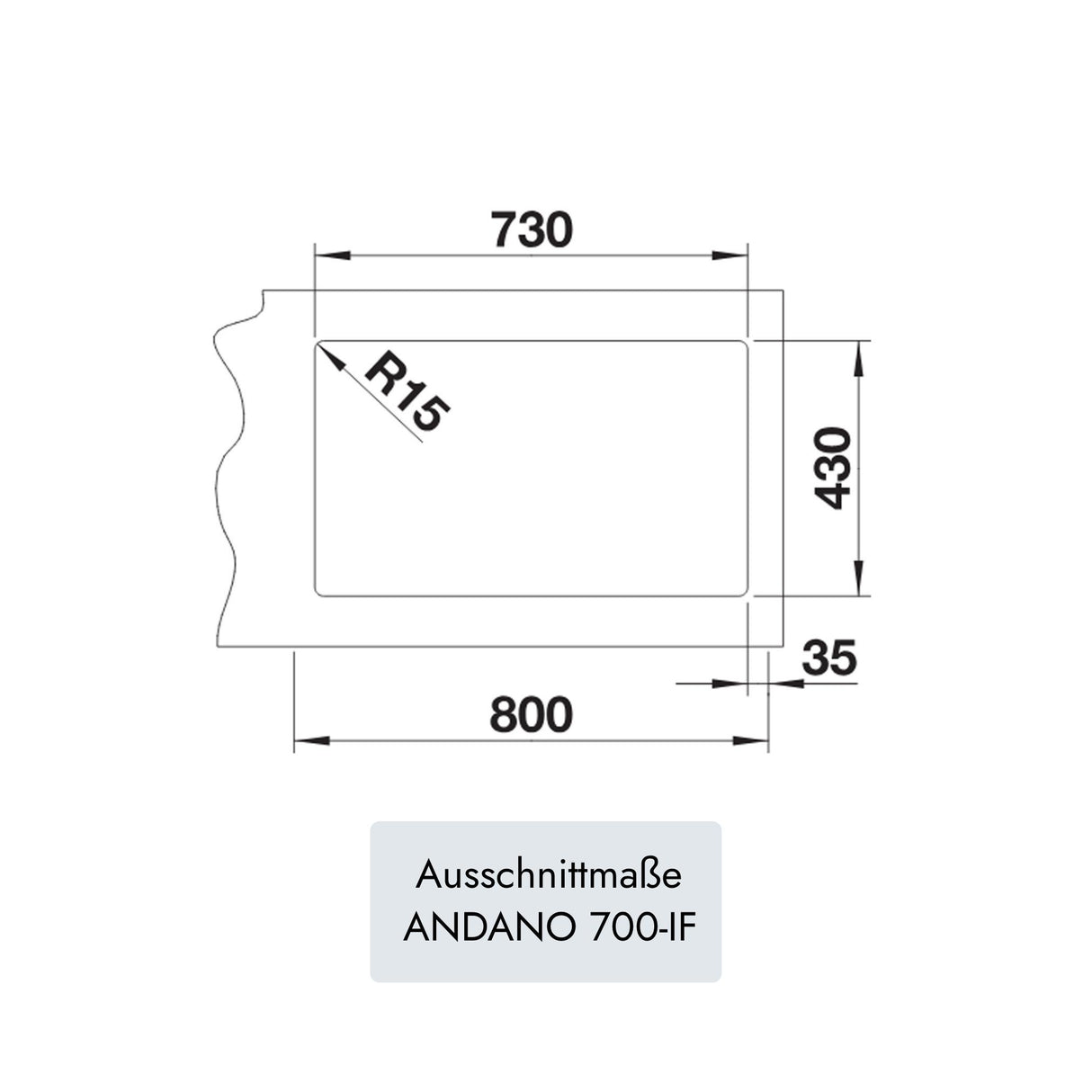 Blanco ANDANO 700-IF