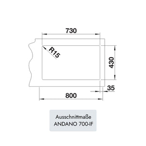 Blanco ANDANO 700-IF