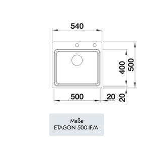 Blanco ETAGON 500-IF/A