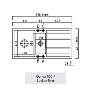 Systemceram Genea 100 F