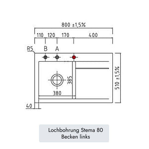 Systemceram Stema 80
