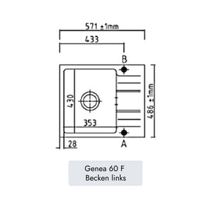Systemceram Genea 60 F