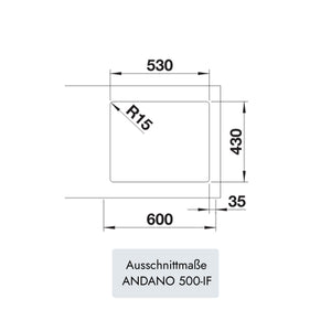 Blanco ANDANO 500-IF