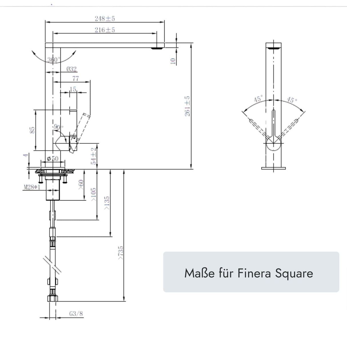 Villeroy & Boch Finera Square