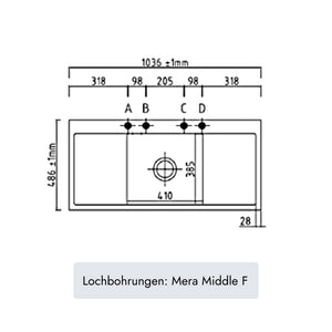 Systemceram Mera Middle F