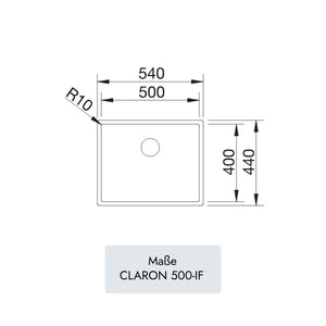 Blanco CLARON 500-IF