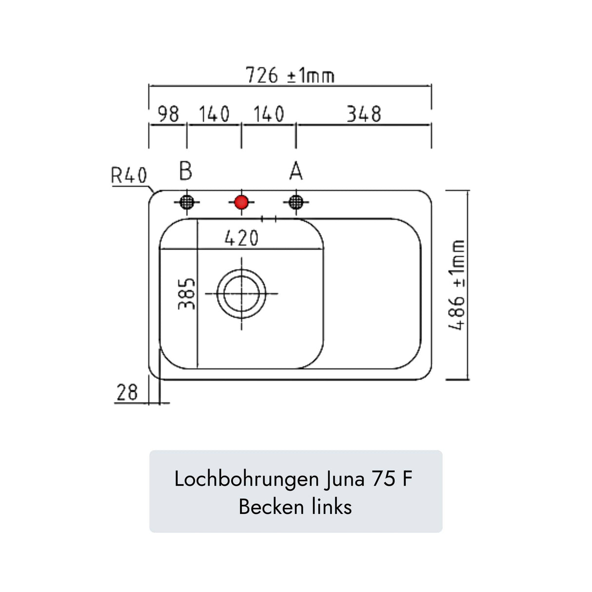 Systemceram Juna 75 F