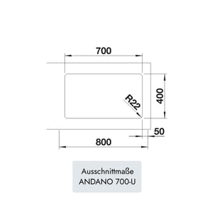 Blanco ANDANO 700-U