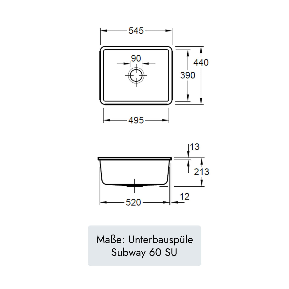 Villeroy & Boch Subway 60 SU