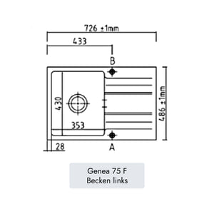 Systemceram Genea 75 F