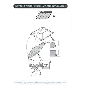 Elica Aktivkohlefilter 1 Stk.