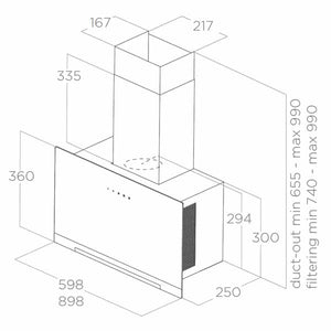 Wandhaube Elica Aplomb 