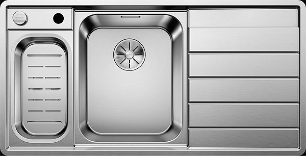 Blanco Axis III 6 S-IF Edelstahlspüle Becken links