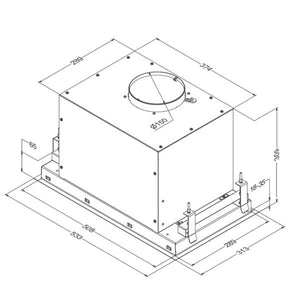 Lüfterbaustein Novy Crystal 
