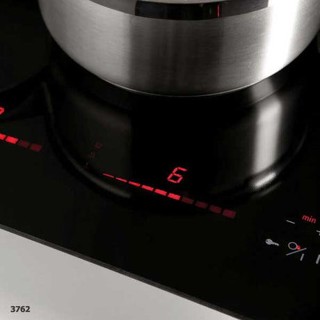 Novy Domino Induktionskochfeld mit verschiedenen Elementen