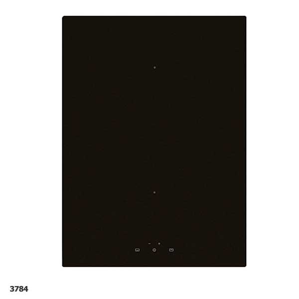 Novy Domino Induktionskochfeld mit verschiedenen Elementen