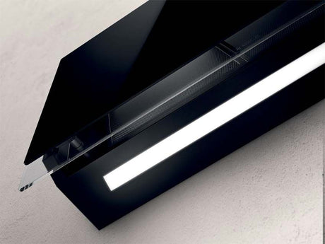 Elica Elle-S Weißes/Schwarzes Glas