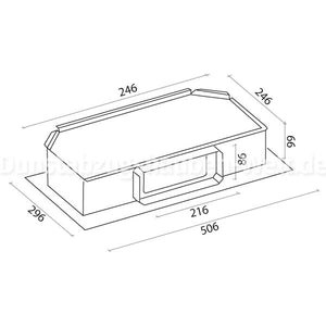 Falmec Flachmotor für Down Draft