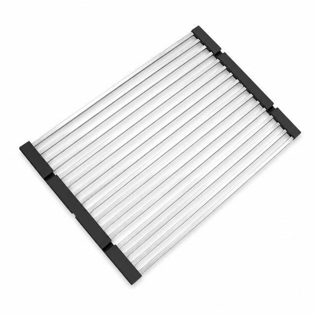 Systemceram Basic Faltmatte Edelstahl 841 als praktisches Zubehör für die Küchenspüle