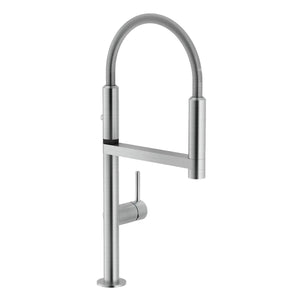 systemceram Move Armatur mit markantem Profi-Design und praktischer Bedienung für hochwertige Küchen