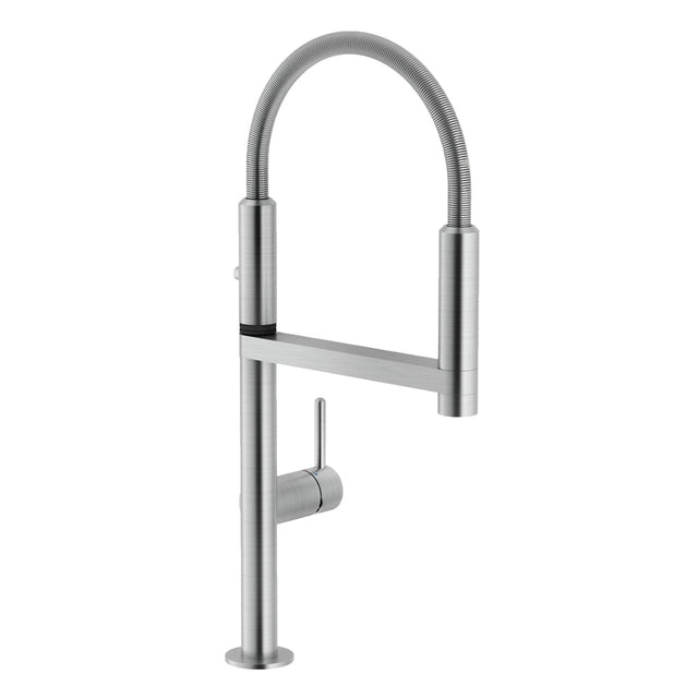 systemceram Move Armatur mit markantem Profi-Design und praktischer Bedienung für hochwertige Küchen