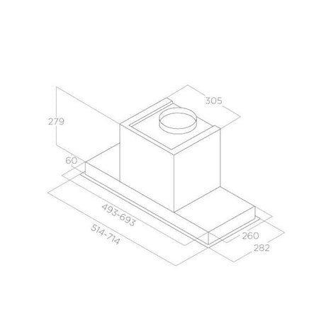 Elica Hidden Advance Lüfterbaustein