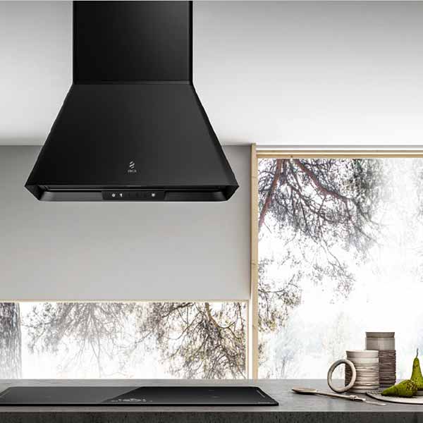 Inselhaube Ikona Schwarz