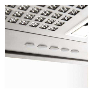 Lüfterbaustein Novy Essence Edelstahl