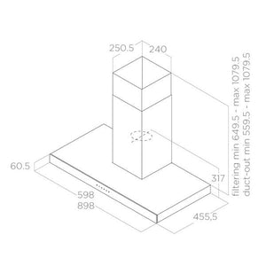 Klassische Wandhaube Elica Joy