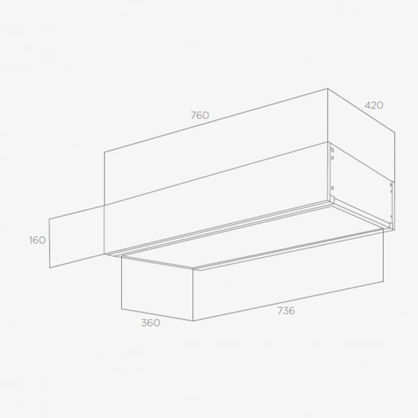 Elica Kit Full-LED-Modul für Open Suite