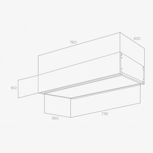 Elica Kit Full-LED-Modul für Open Suite